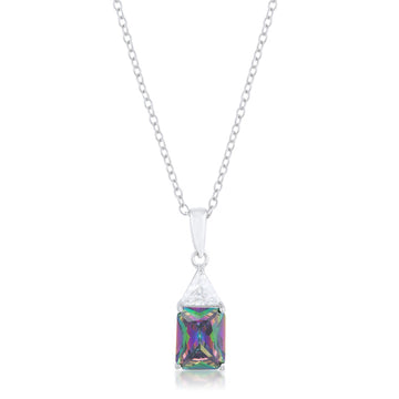 Classic Mystic Cubic Zirconia Drop Necklace